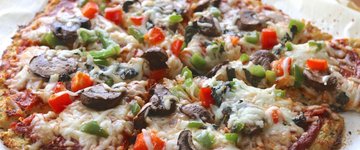Easy Cauliflower Pizza