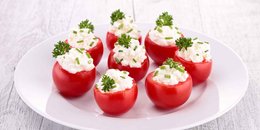 Ricotta-Stuffed Cherry Tomatoes 