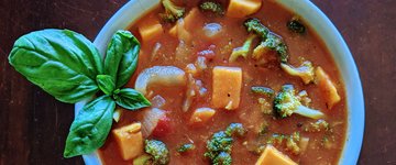 Tomato Sweet Potato Soup