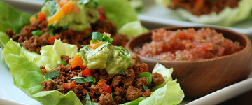 Easy Turkey and Bean Tacos