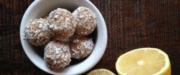 Lemon Drop Energy Balls
