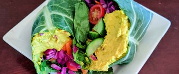 Stuffed Collard Wraps
