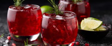 Sparkling Pomegranate-Chai Mocktail