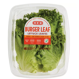 H‑E‑B Fresh Burger Leaf Lettuce Leaves