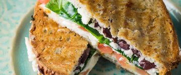 Low Fodmap Mediterranean Grilled Cheese