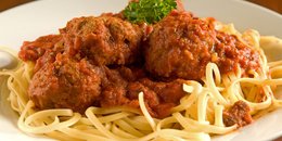 Chickpea Spaghetti and Meatballs