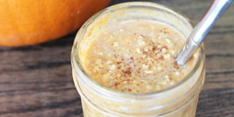 Creamy Pumpkin Spice Overnight Oatmeal