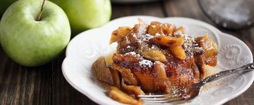 Overnight Apple Pie French Toast Casserole