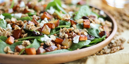 Lentil Salad with Sweet Potato & Honey Vinaigrette