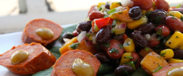 Vegetarian "Franks" & Beans