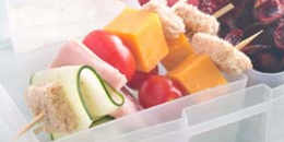 Sandwich Kebobs Bento Box
