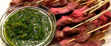 Flank Steak with Chimichurri Sauce