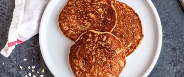 Apple Oat Pancakes
