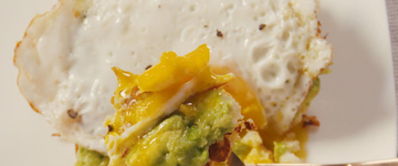 Avocado Cauliflower Toast ( kid-friendly)