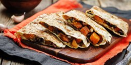 Black Bean and Sweet Potato Quesadillas