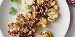 Roasted Cauliflower with Radicchio Salsa