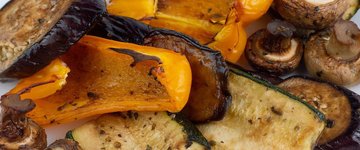 Roasted Mushrooms, Zucchini & Eggplant