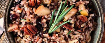 Instant Pot Wild Rice Cranberry Stuffing