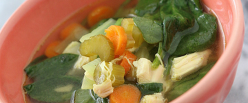 Ginger Chicken Detox Soup