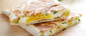 Green Chile Breakfast Quesadillas