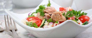 Italian Orzo Tuna Salad
