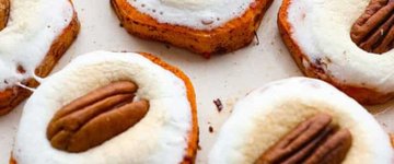Candied Sweet Potato Bites