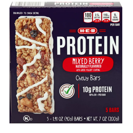H‑E‑B 10g Protein Chewy Bars - Mixed Berry