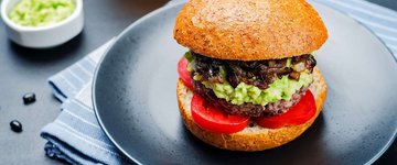 Zesty Black Bean Burgers