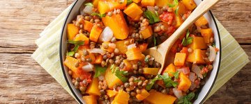 Red Lentil & Squash Curry Stew