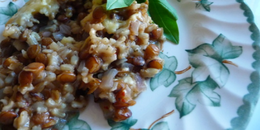 Bean, Lentil and Brown Rice Casserole
