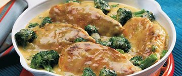 Chicken Thighs with Broccoli Soup (Bulletproof)