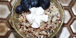 Creamy Coconut Milk Quinoa Pudding