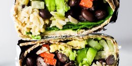 Hummus Vegetable Wrap