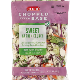 H‑E‑B Chopped Salad Base - Sweet Garden Crunch