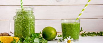 Cucumber Lime Veggie Smoothie