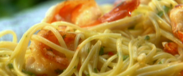 Lemony Shrimp Scampi Pasta