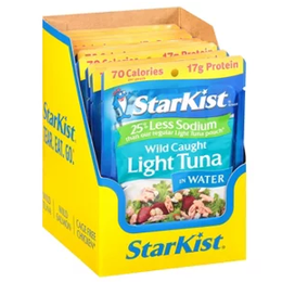 Starkist Reduced Sodium Light Tuna in Water Pouch