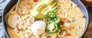 White Turkey Chili Soup