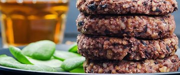 Black Bean Quinoa Burger
