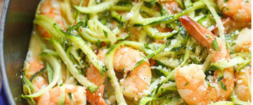 Zucchini Shrimp Scampi
