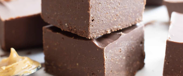 2 Ingredient Keto Chocolate Peanut Butter Fudge