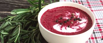 Beet Rosemary Soup