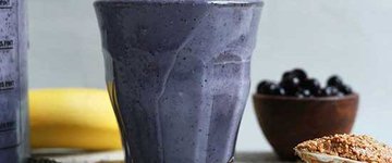 Blueberry Almond Butter Smoothie