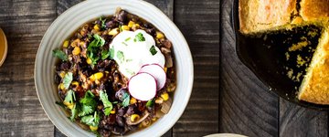 Black Bean & Corn Chili