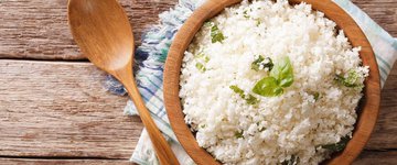 Tulsi Coconut Cauliflower Rice