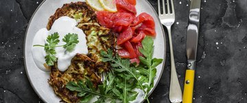 Zucchini & Sweet Potato Latkes