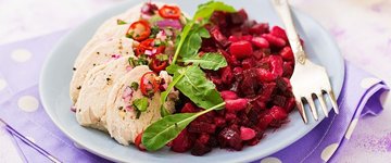 Beet Salad with Chicken
