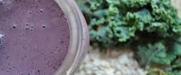 Teresa's Blueberry Kale Protein Smoothie