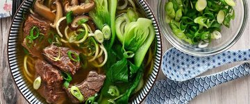 Chinese Beef Noodle Soup (Instant Pot or Stovetop)