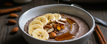 Banana Almond Teff Porridge